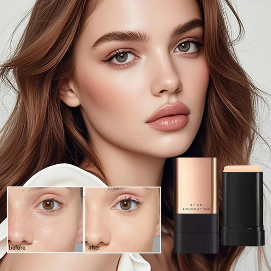 Aleumdaum 아름다움 - Korean 2 in 1 Glass Skin Foundation Stick (Imported Skincare)