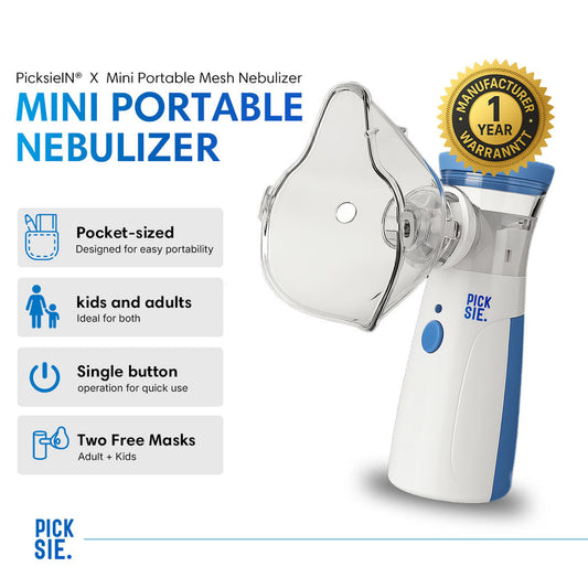 OfferHiOffer® Mini Portable Mesh Nebulizer